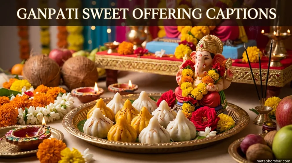 Ganpati Sweet Offering Captions