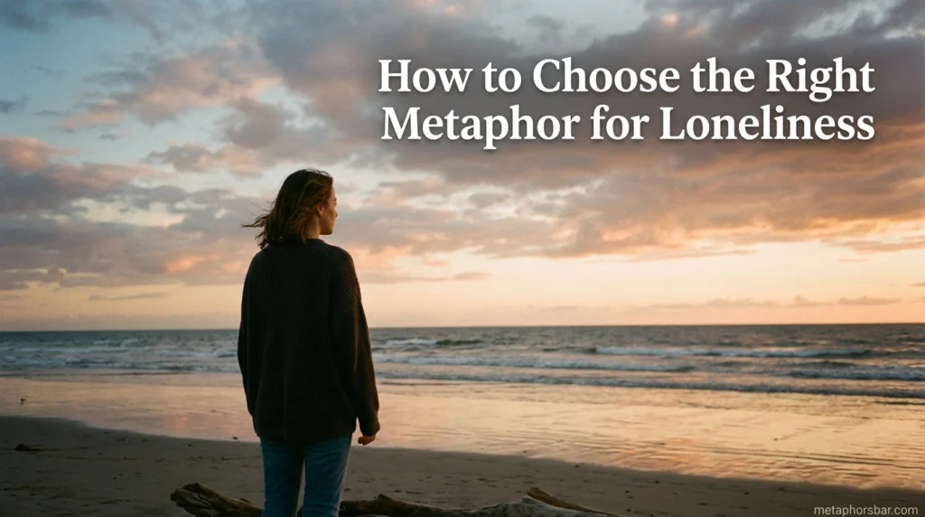 How to Choose the Right Metaphor for Loneliness