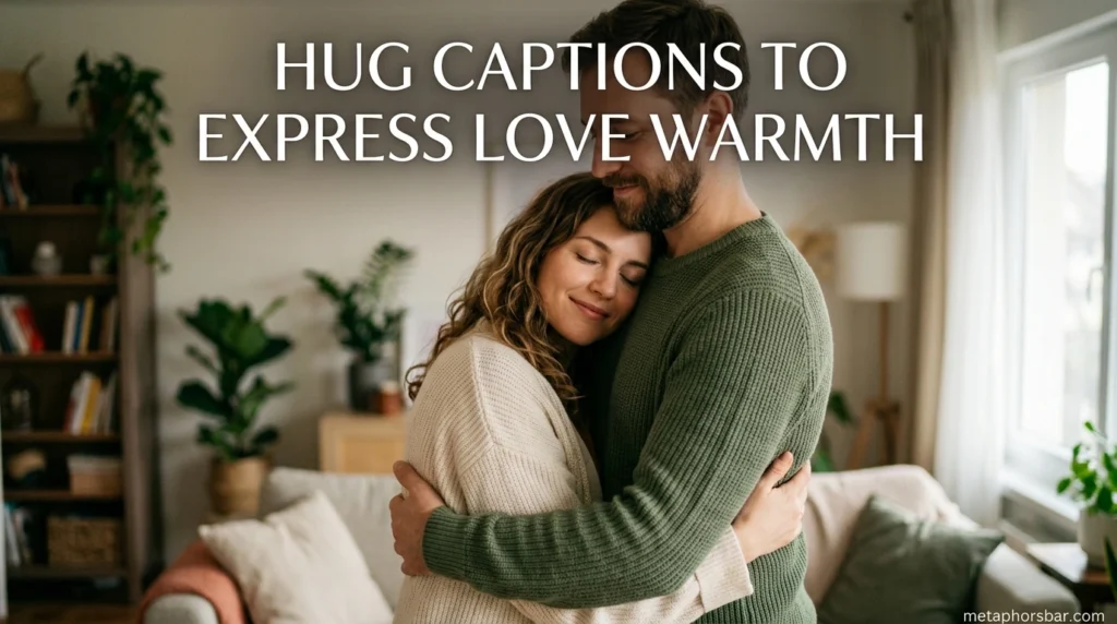 Hug Captions to Express Love Warmth
