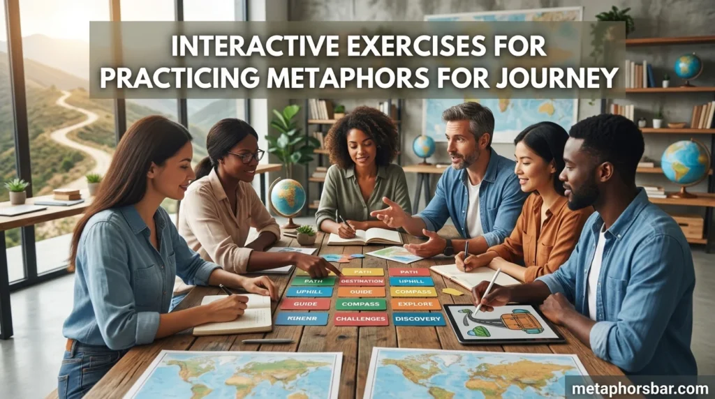 Interactive Exercises for Practicing Metaphors for Journey