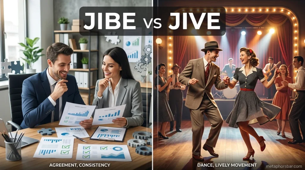 Jibe vs Jive