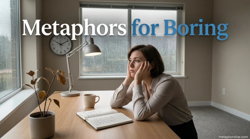 Metaphors for Boring