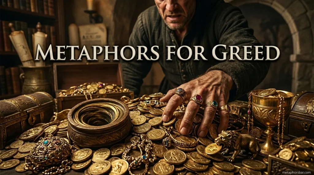 Metaphors for Greed