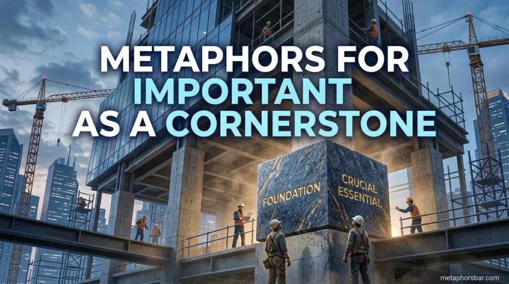 Metaphors for Important as a Cornerstone