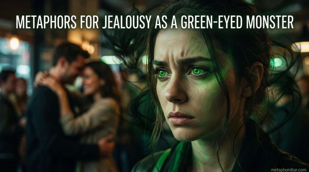 Metaphors for Jealousy as a Green-Eyed Monster
