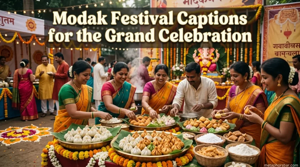 Modak Festival Captions for the Grand Celebration