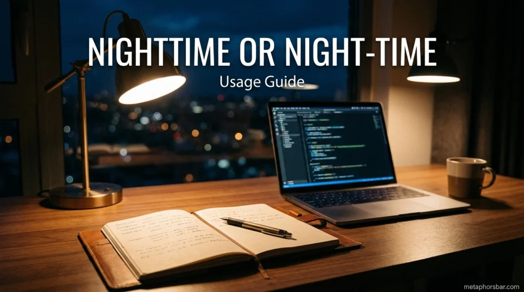Nighttime or Night-time