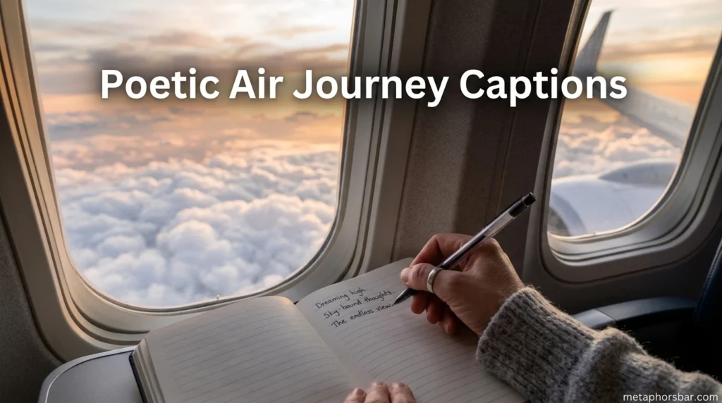 Poetic Air Journey Captions