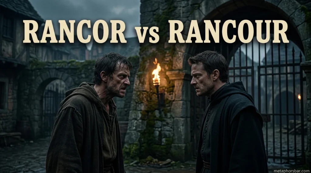 Rancor vs Rancour