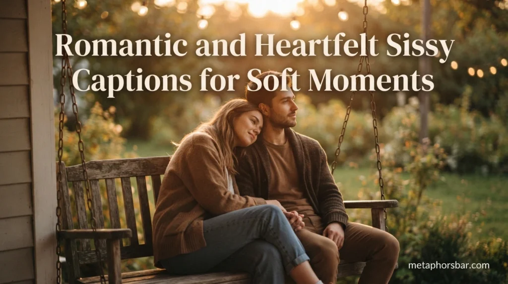 Romantic and Heartfelt Sissy Captions for Soft Moments
