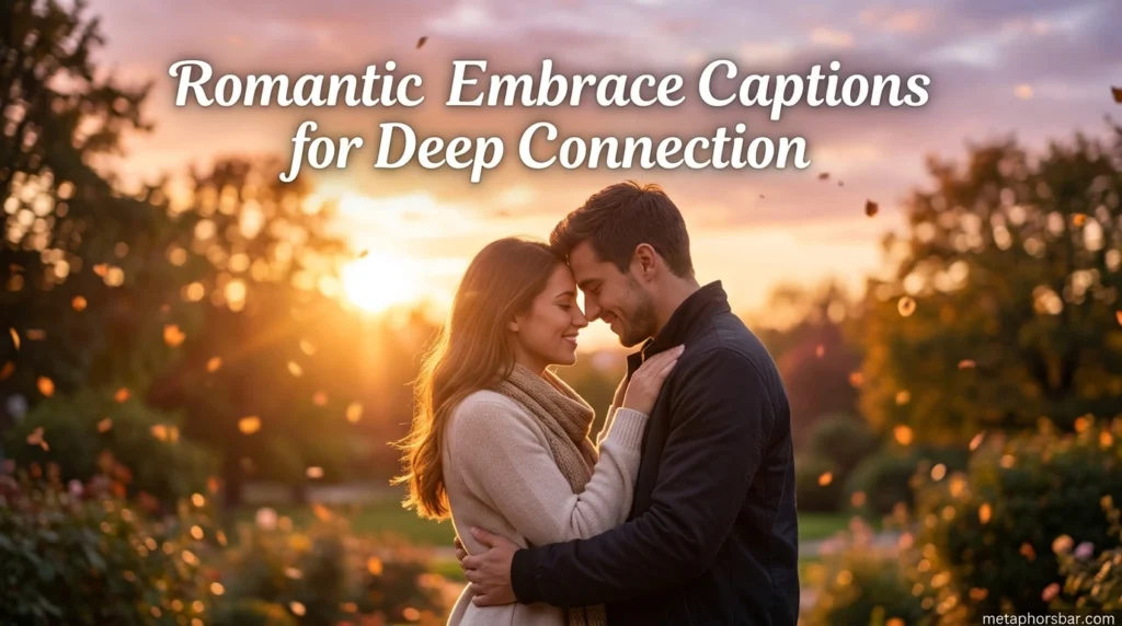 Romantic Embrace Captions for Deep Connection