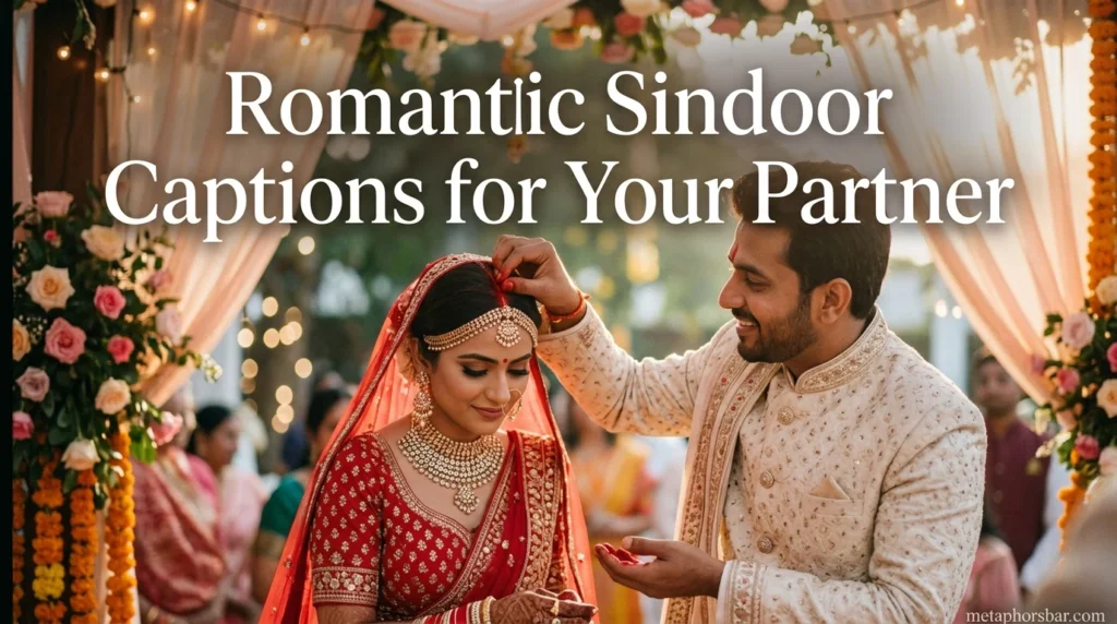 Romantic Sindoor Captions for Your Partner