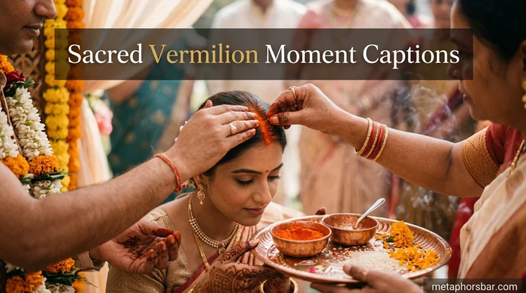 Sacred Vermilion Moment Captions