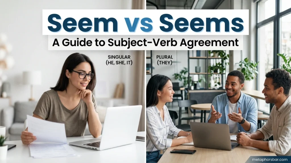 Seem vs Seems