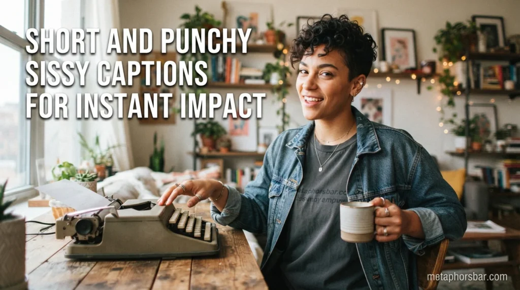 Short and Punchy Sissy Captions for Instant Impact