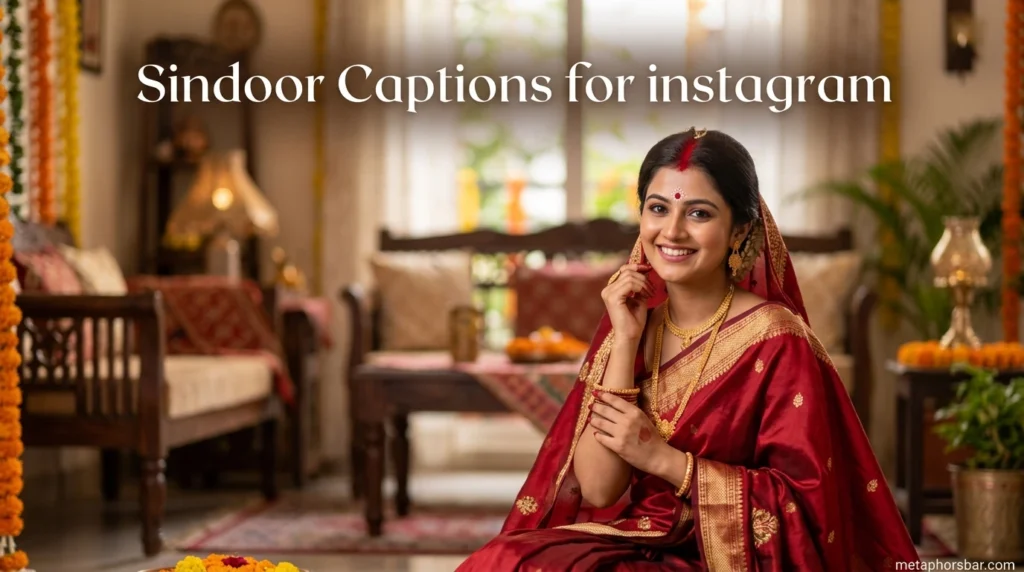 Sindoor Captions for instagram