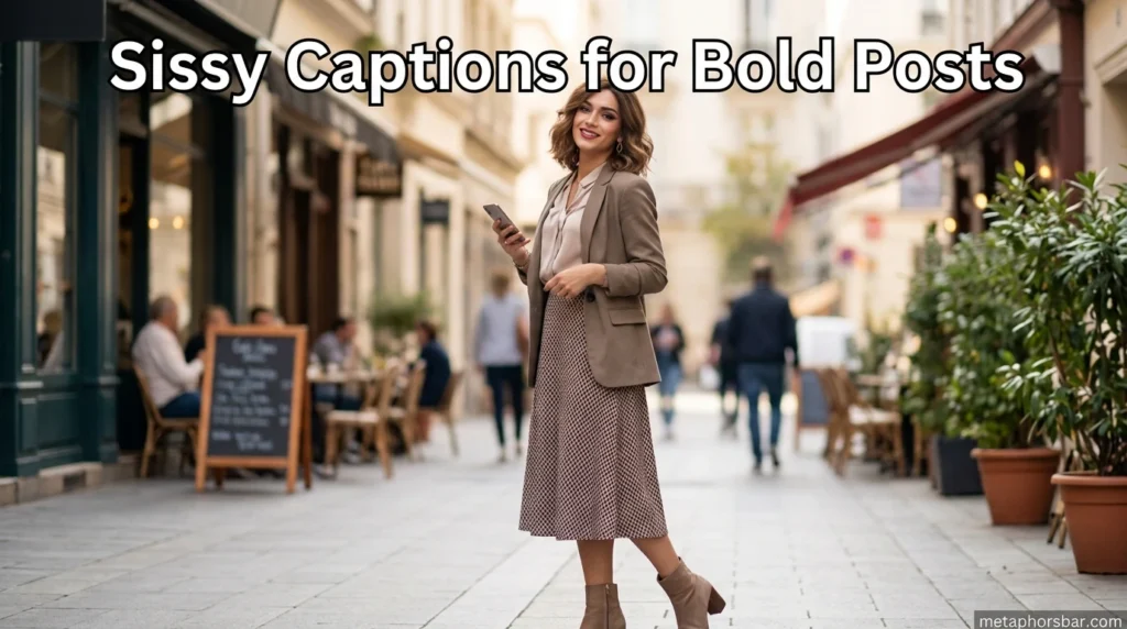 Sissy Captions for Bold Posts