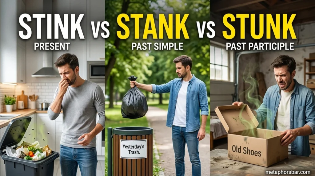 Stink vs Stank vs Stunk