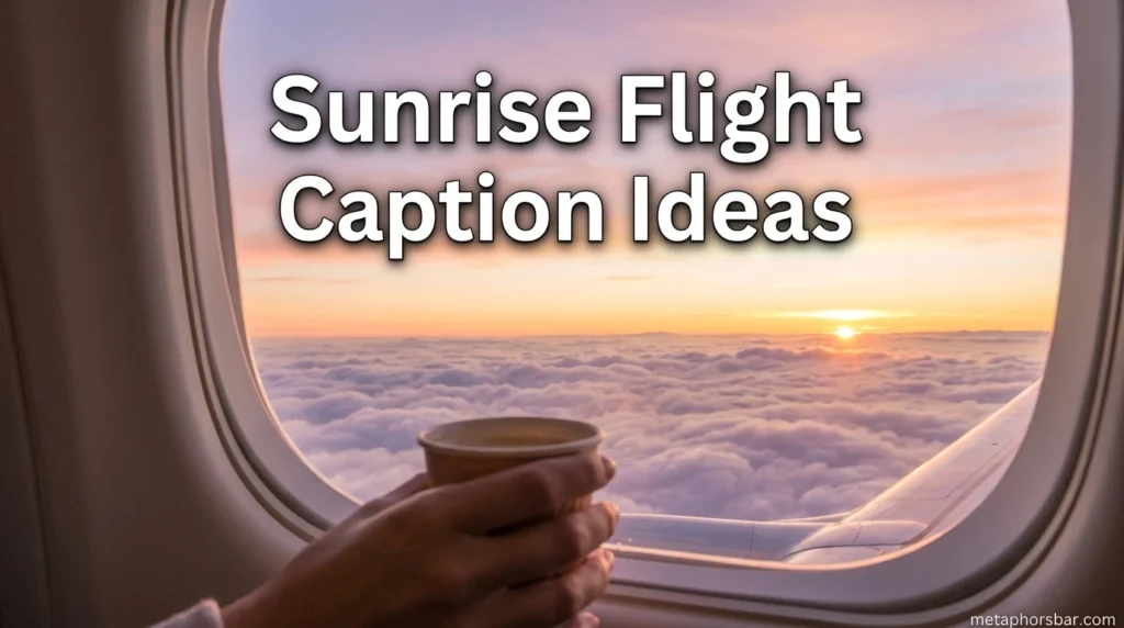 Sunrise Flight Caption Ideas
