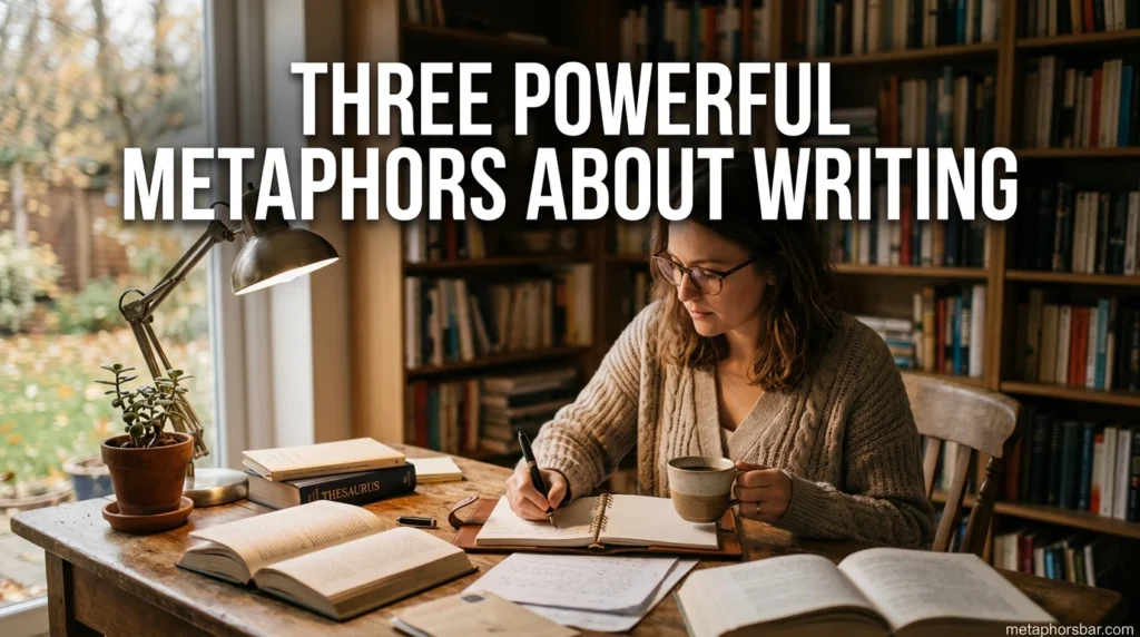Three Powerful Metaphors About Writing