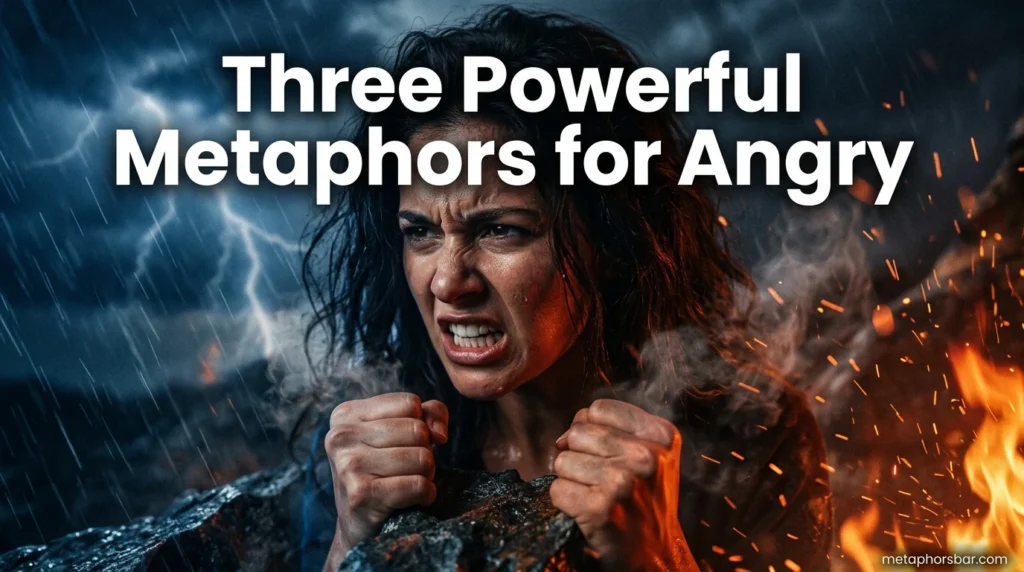 Three Powerful Metaphors for Angry