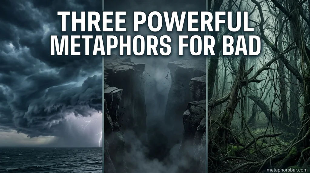 Three Powerful Metaphors for Bad