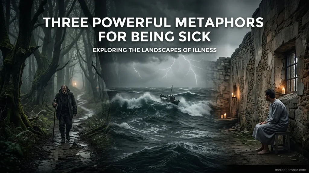 Three Powerful Metaphors for Being Sick
