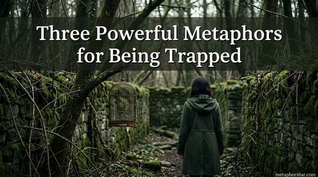 Three Powerful Metaphors for Being Trapped
