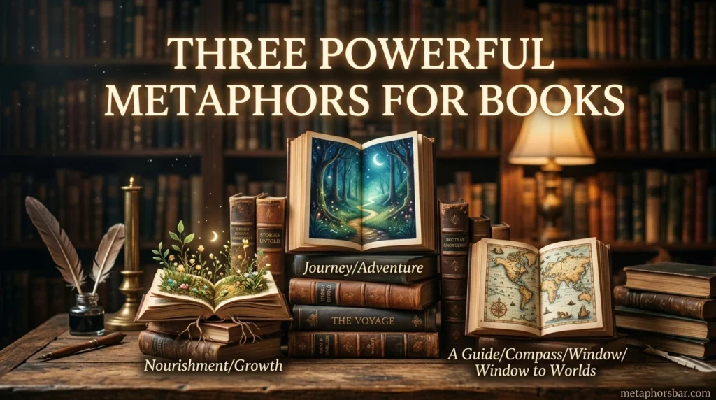 Three Powerful Metaphors for Books