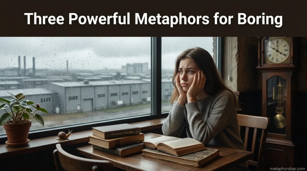 Three Powerful Metaphors for Boring