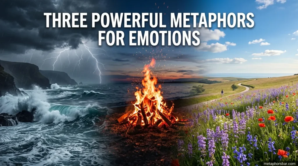 Three Powerful Metaphors for Emotions