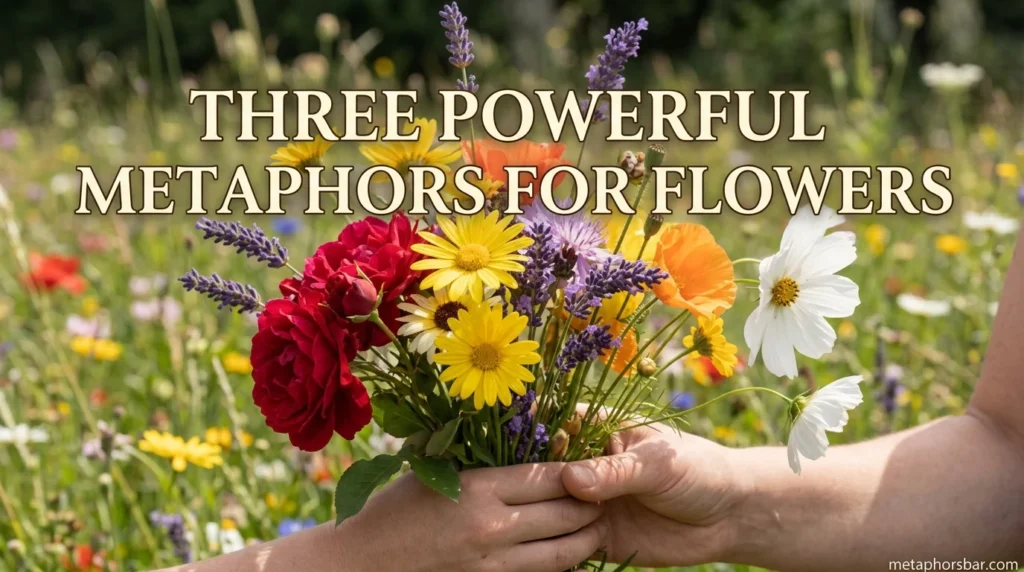 Three Powerful Metaphors for Flowers