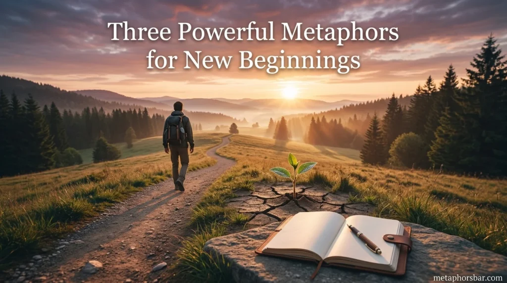 Three Powerful Metaphors for New Beginnings