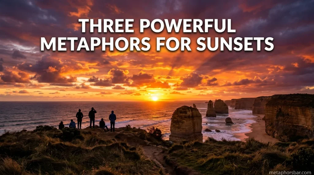 Three Powerful Metaphors for Sunsets