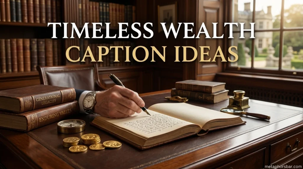 Timeless Wealth Caption Ideas