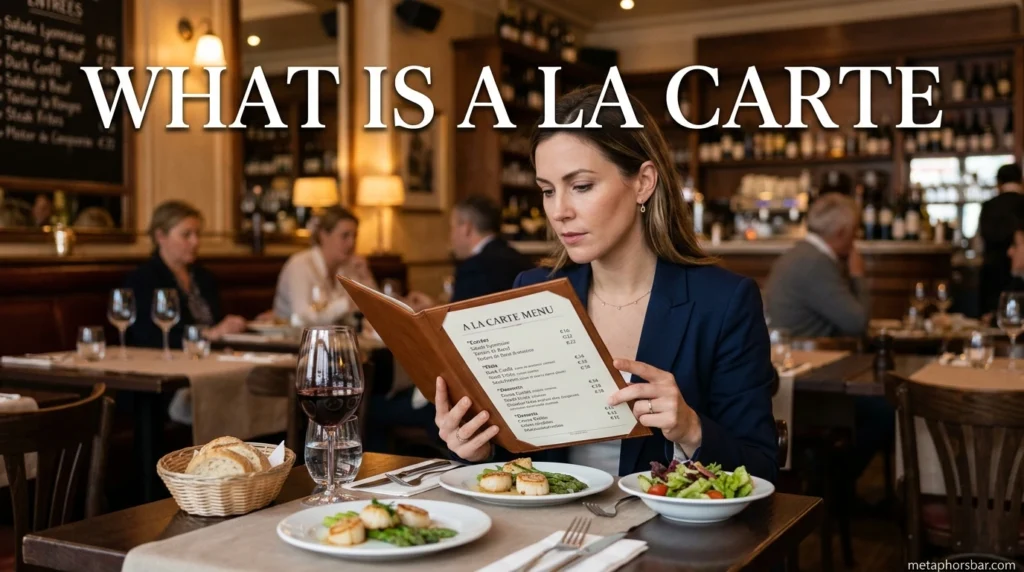 What Is a La Carte