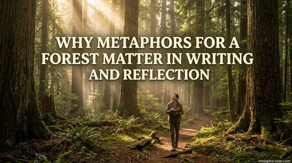 Why Metaphors for a Forest Matter in Writing and Reflection