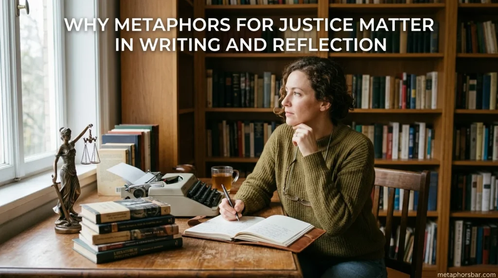 Why Metaphors for Justice Matter in Writing and Reflection