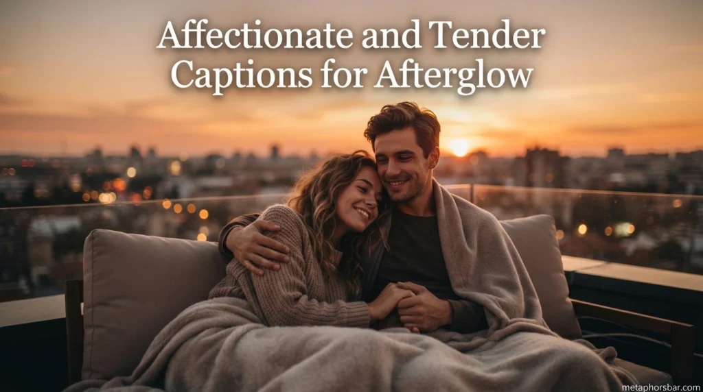 Affectionate and Tender Captions for Afterglow
