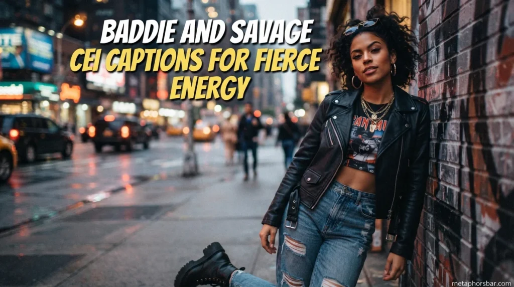 Baddie and Savage CEI Captions for Fierce Energy