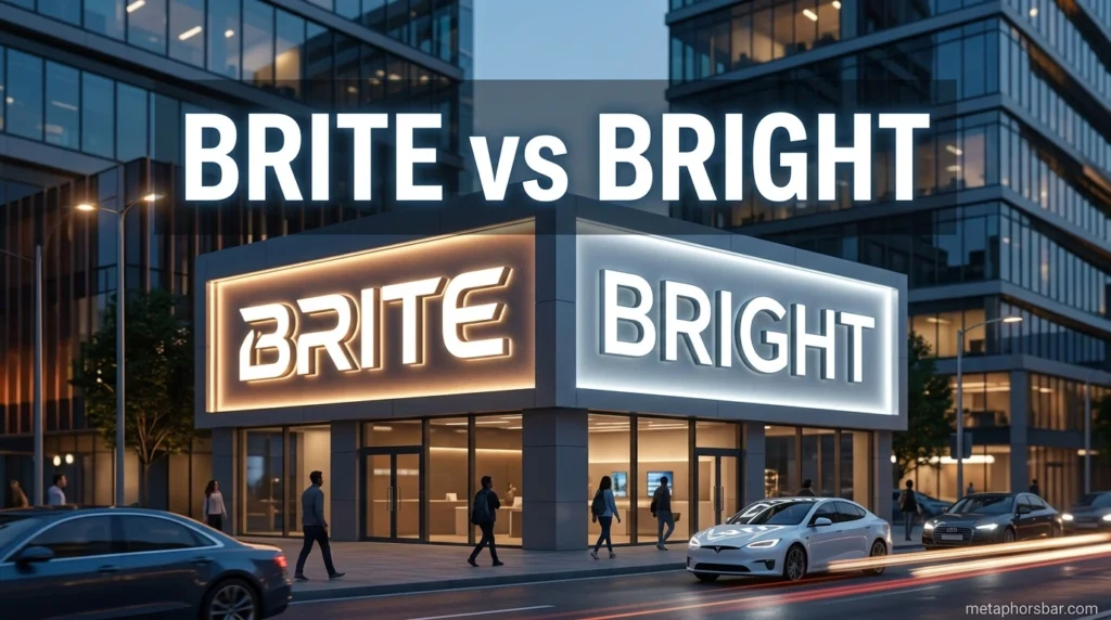 Brite vs Bright