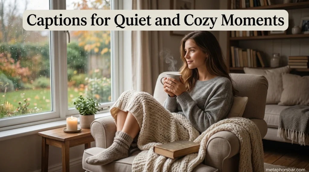 Captions for Quiet and Cozy Moments