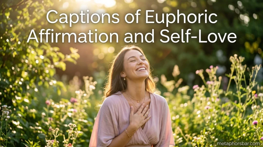 Captions of Euphoric Affirmation and Self-Love