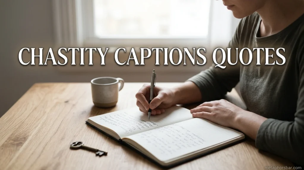 Chastity Captions Quotes