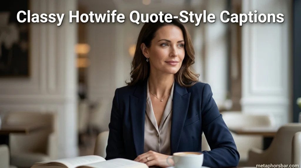 Classy Hotwife Quote-Style Captions