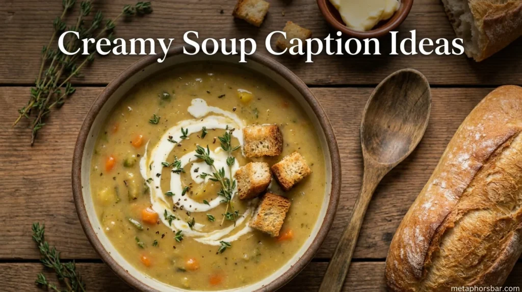 Creamy Soup Caption Ideas