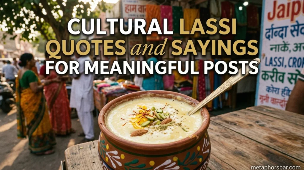 Cultural Lassi Quotes and Sayings for Meaningful Posts