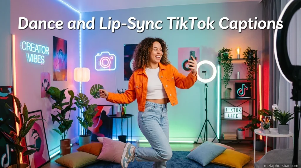 Dance and Lip-Sync TikTok Captions