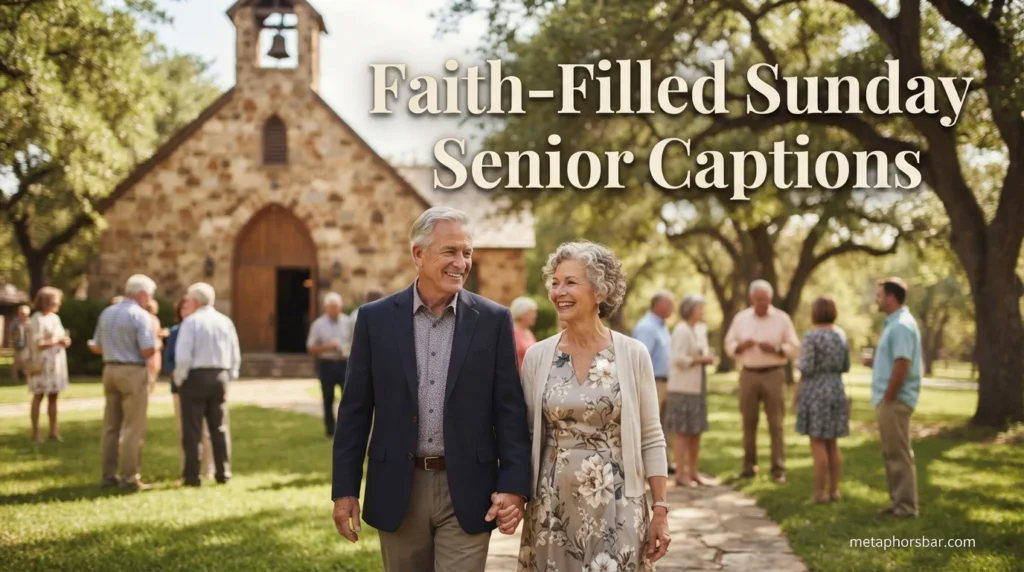Faith-Filled Sunday Senior Captions