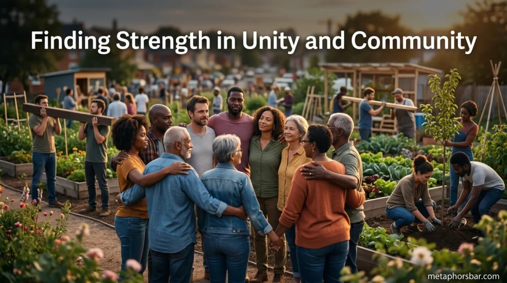 Finding Strength in Unity and Community